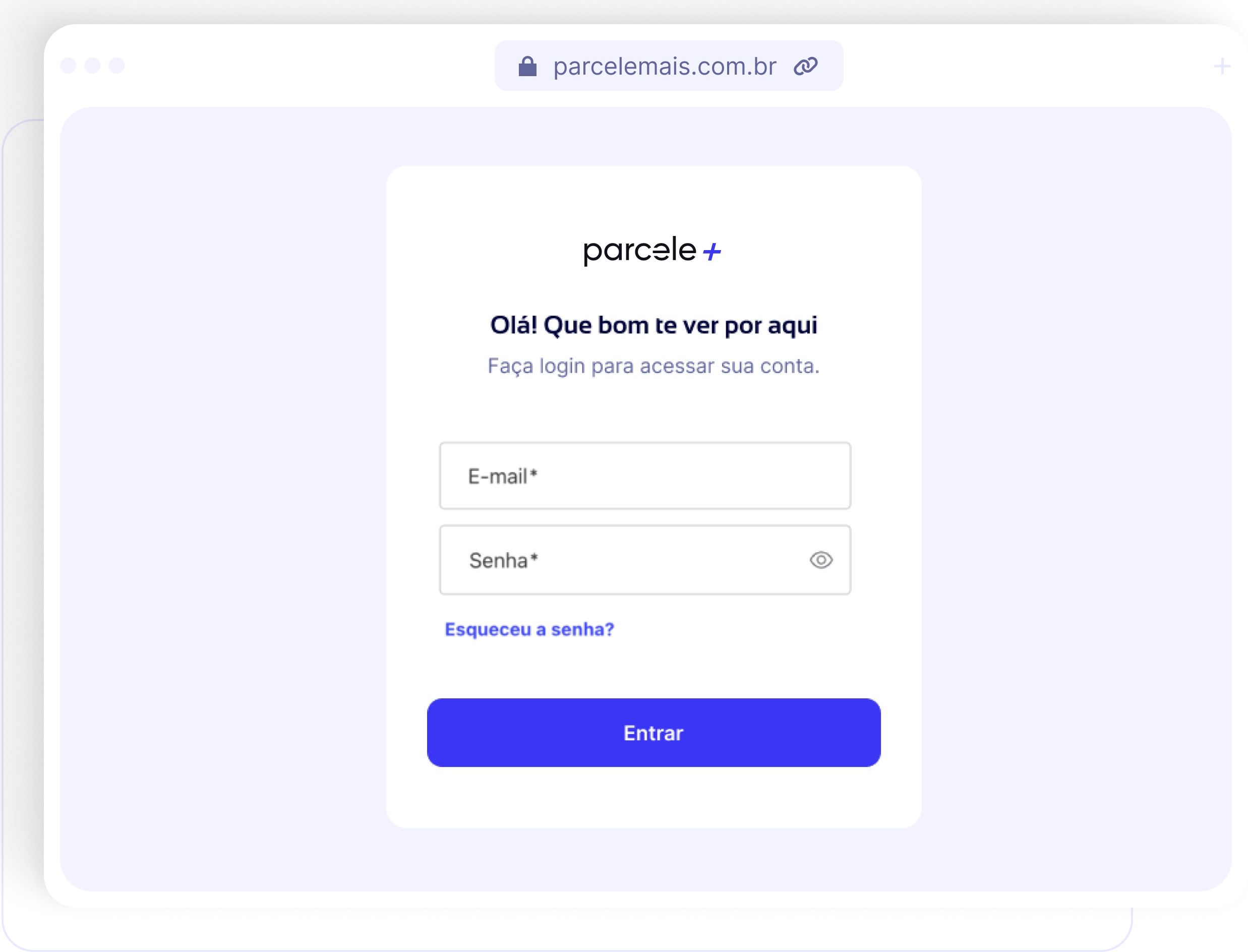 Demonstração da funcionalidade: Login seguro e rápido